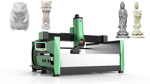 Multi-functional 5- Axis Stone CNC Router Machine (การแกะสลักศิลปะ\/การประมวลผลหินก่อสร้าง)